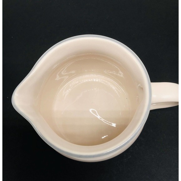 PFALTZGRAFF Stoneware Aura Pink Blue Band Creamer Bowl Cup Coffee Tea Design A1 - Picture 4 of 6